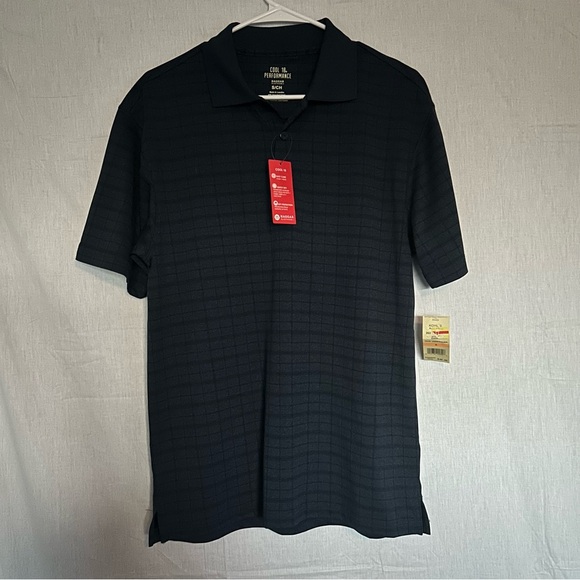 💙3 for‎ $30💙 Haggar Polo Moisture Wicking Cool 18 Performance UPF Protection - Picture 1 of 7